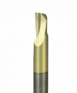 Onsrud 63-460 Solid Carbide router 1FL 6.00 mm x 6.00 mm x 64.00 mm OAL For Soft Aluminum Sheet, 6.00 mm Shank, ZrN Coated