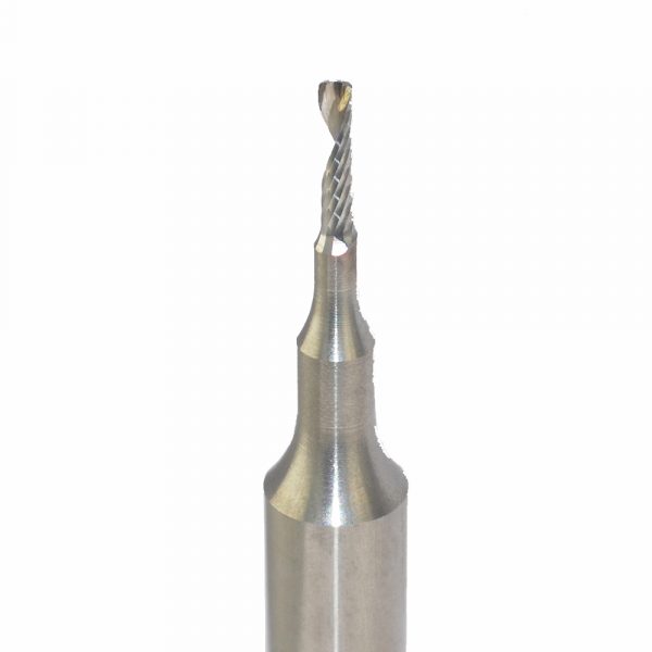 Onsrud 63-505 Solid Carbide router 1FL 1/16 x 1/4 x 2 OAL For Acrylic, 1/4 Shank