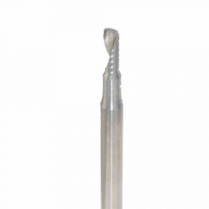 Onsrud 63-603 Solid Carbide router 1FL 469/5000 x 1/4 x 2 OAL For Aluminum Sheet, Aluminum Plate, 1/8 Shank