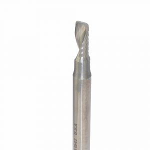 Onsrud 63-611 Solid Carbide router 1FL 781/5000 x 5/16 x 2 OAL For Aluminum Sheet, Aluminum Plate, 3/16 Shank