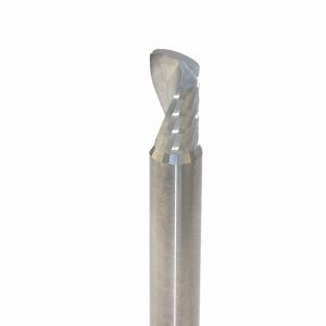 Onsrud 63-620 Solid Carbide router 1FL 1/4 x 3/8 x 2 OAL For Aluminum Sheet, Aluminum Plate, 1/4 Shank