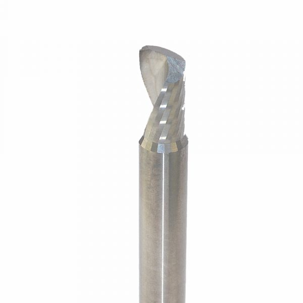 Onsrud 63-620 Solid Carbide router 1FL 1/4 x 3/8 x 2 OAL For Aluminum Sheet, Aluminum Plate, 1/4 Shank