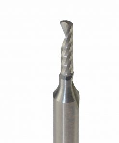 Onsrud 63-712 Solid Carbide router 1FL 1/8 x 1/2 x 2 OAL For Hard Plastic, Solid Surface, 1/4 Shank