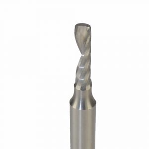 Onsrud 63-715 Solid Carbide router 1FL 781/5000 x 9/16 x 2 OAL For Hard Plastic, Solid Surface, 1/4 Shank
