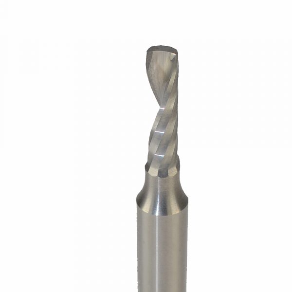 Onsrud 63-715 Solid Carbide router 1FL 781/5000 x 9/16 x 2 OAL For Hard Plastic, Solid Surface, 1/4 Shank