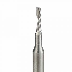 Onsrud 63-751 Solid Carbide router 1FL 1/16 x 1/4 x 2 OAL For Soft Plastic, Solid Surface, 1/8 Shank