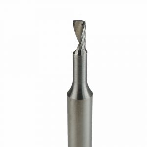 Onsrud 63-760 Solid Carbide router 1FL 1/8 x 1/4 x 2 OAL For Soft Plastic, Solid Surface, 1/4 Shank