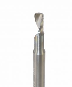 Onsrud 63-767 Solid Carbide router 1FL 3/16 x 3/8 x 2 OAL For Soft Plastic, Solid Surface, 1/4 Shank