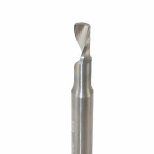 Onsrud 63-767 Solid Carbide router 1FL 3/16 x 3/8 x 2 OAL For Soft Plastic, Solid Surface, 1/4 Shank