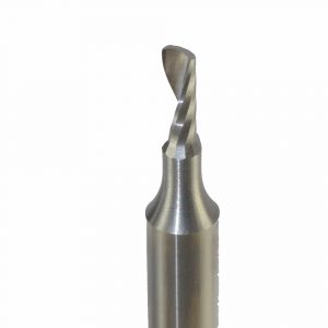 Onsrud 63-812 Solid Carbide router 1FL 3.00 mm x 8.00 mm x 64.00 mm OAL For Hard Plastic, Solid Surface, 6.00 mm Shank