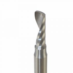 Onsrud 63-830 Solid Carbide router 1FL 5.00 mm x 16.00 mm x 64.00 mm OAL For Hard Plastic, Solid Surface, 6.00 mm Shank