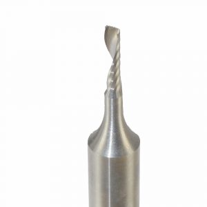 Onsrud 63-854 Solid Carbide router 1FL 2.00 mm x 8.00 mm x 64.00 mm OAL For Soft Plastic, Solid Surface, 6.00 mm Shank
