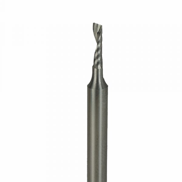 Onsrud 63-866 Solid Carbide router 1FL 3.00 mm x 12.00 mm x 64.00 mm OAL For Soft Plastic, Solid Surface, 6.00 mm Shank