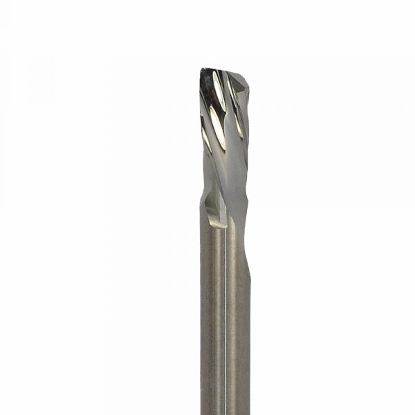 Onsrud 64-016 Solid Carbide router 1FL 3/16 x 3/8 x 2 OAL For Plastic, Wood, Aluminum, Solid Surface, 3/16 Shank