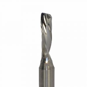 Onsrud 64-018 Solid Carbide router 1FL 3/16 x 5/8 x 2 OAL For Plastic, Wood, Aluminum, Solid Surface, 1/4 Shank