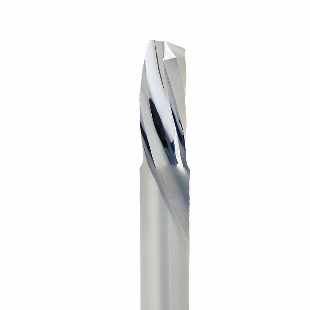 Onsrud 64-026 Solid Carbide router 1FL 1/4 x 1-1/4 x 3 OAL For Plastic, Wood, Aluminum, Solid Surface, 1/4 Shank
