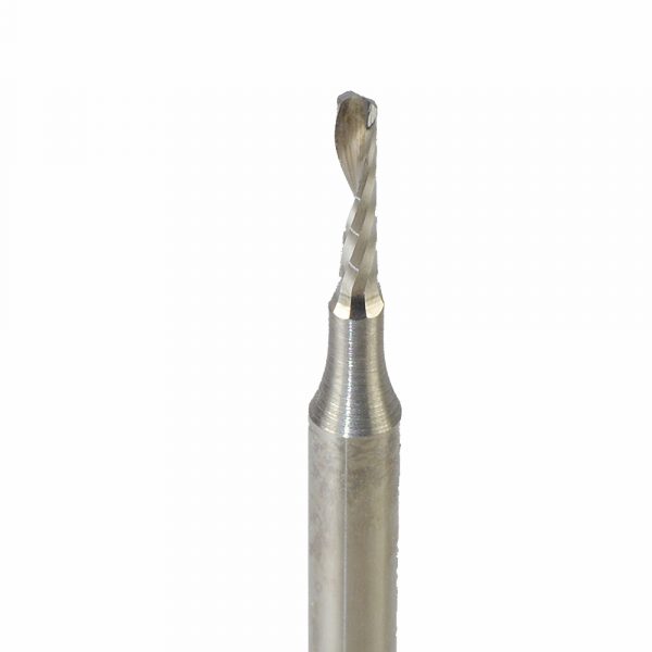Onsrud 65-000M Solid Carbide router 1FL 6.00 mm x 50.00 mm OAL For Plastic, Wood, Aluminum, Solid Surface, 3.00 mm Shank