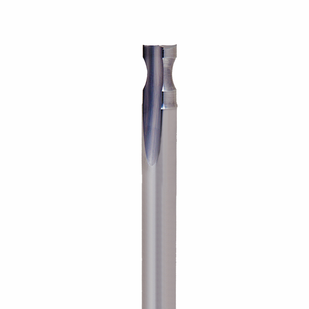 Onsrud 66-092 Solid Carbide router 2FL 1/4 x 3/8 x 2-1/2 OAL For Soft Plastic, Hard Plastic, Solid Surface, 1/4 Shank