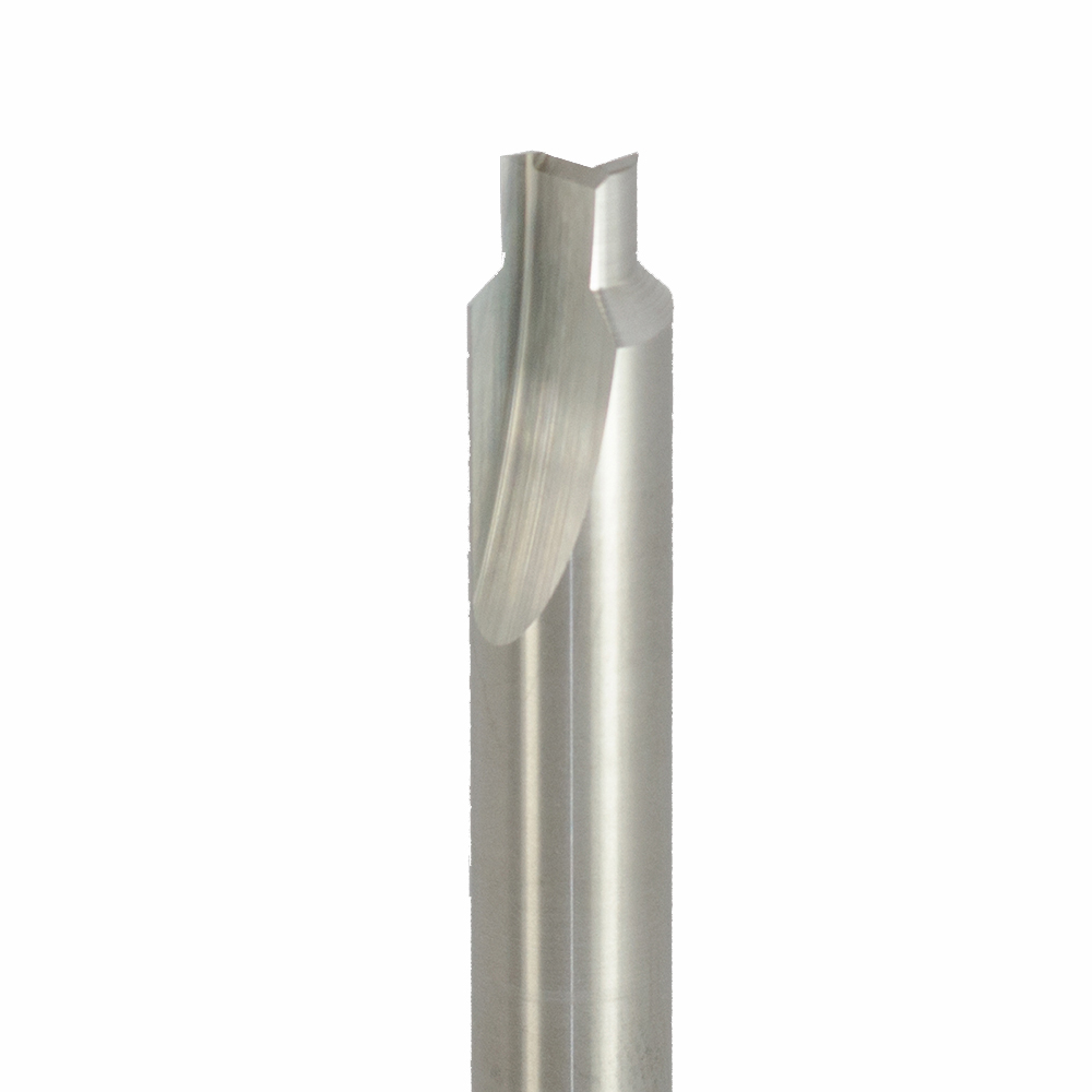 Onsrud 66-204 Solid Carbide router 2FL 1/4 x 1/4 x 2-1/4 OAL For Soft Plastic, Hard Plastic, 3/8 Shank