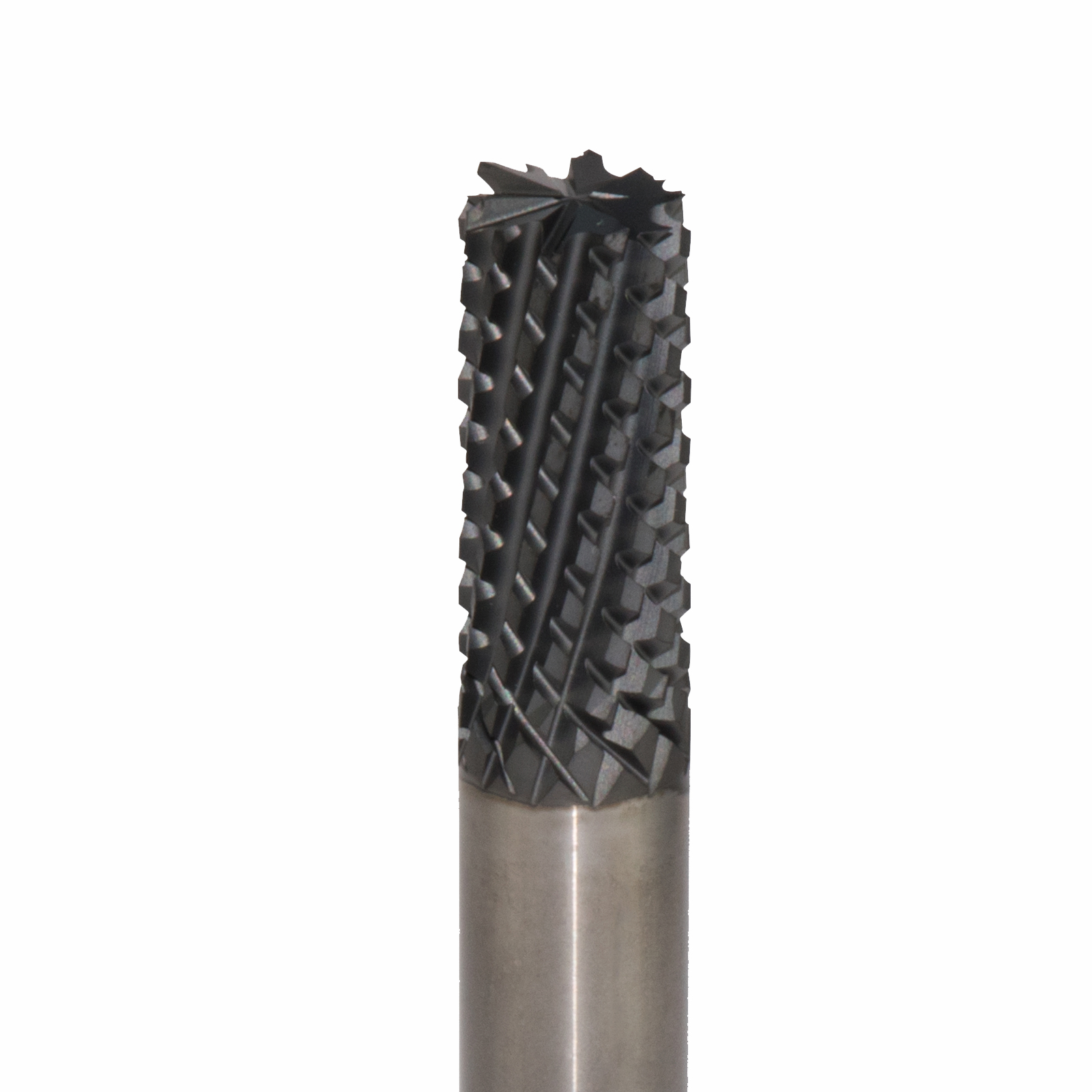 Onsrud 66-537 Solid Carbide router 12/10FL 3/8 x 1-1/8 x 3 OAL For Composite, Fiberglass, 3/8 Shank, DFC Coated