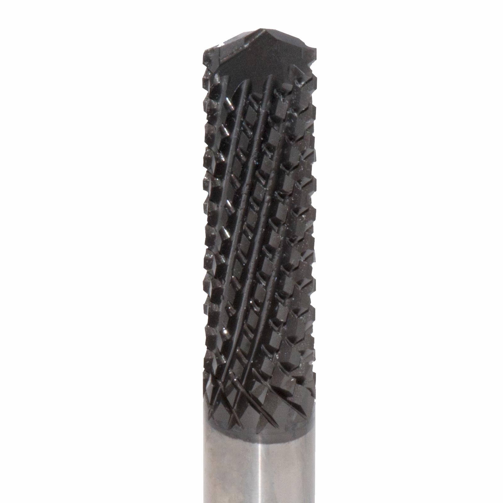 Onsrud 66-542 Solid Carbide router 12/10FL 3/8 x 1-1/4 x 3 OAL For Composite, Fiberglass, 3/8 Shank, DFC Coated
