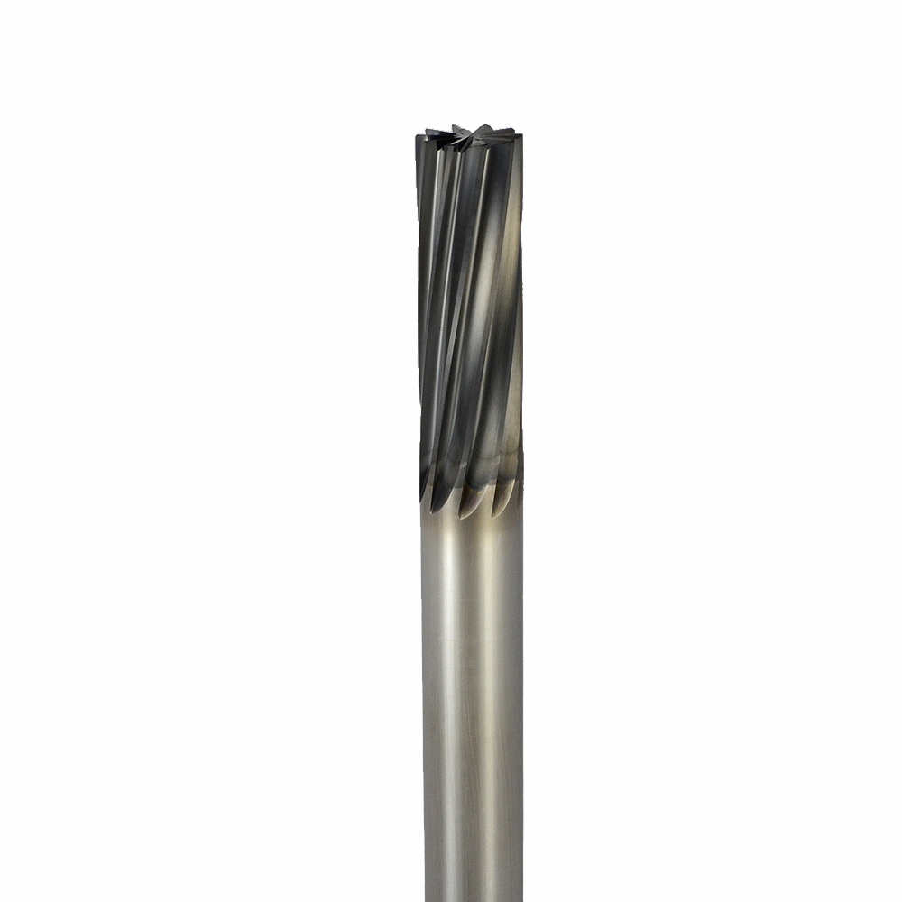 Onsrud 66-735 Solid Carbide router 10FL 12.00 mm x 40.00 mm x 100.00 mm OAL For Composite, Fiberglass, 12.00 mm Shank, DFC Coated