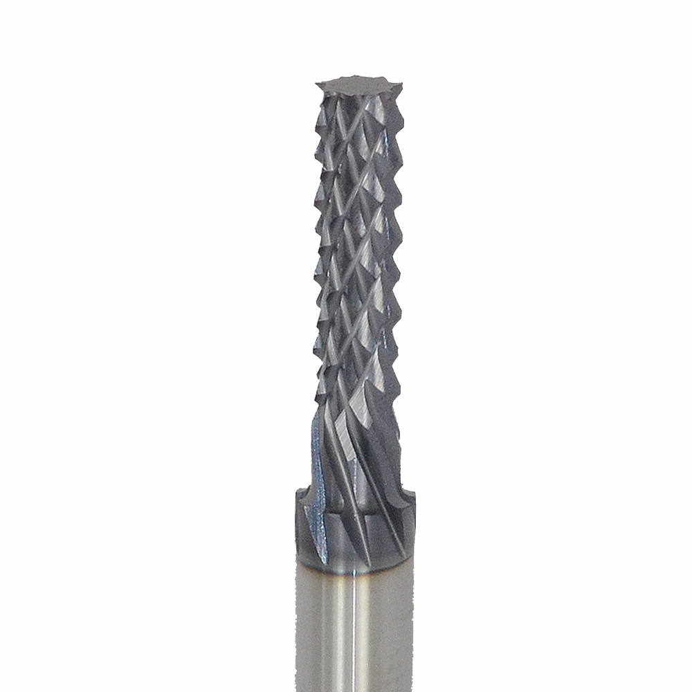Onsrud 66-901ALTIN Solid Carbide router MULTIFL 1/8 x 1/2 x 1-1/2 OAL For Composite, Fiberglass, 1/8 Shank, ESG Coated