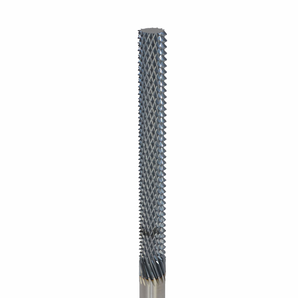 Onsrud 66-931ALTIN Solid Carbide router MULTIFL 3/8 x 2-1/8 x 4 OAL For Composite, Fiberglass, 3/8 Shank, ESG Coated