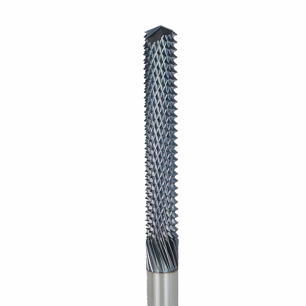 Onsrud 66-948ALTIN Solid Carbide router MULTIFL 1/2 x 3-1/8 x 5 OAL For Composite, Fiberglass, 1/2 Shank, ESG Coated