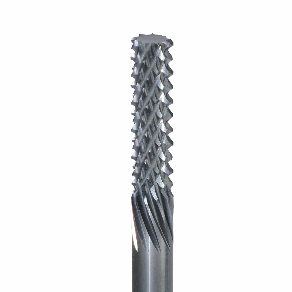 Onsrud 66-975ALTIN Solid Carbide router MULTIFL 6.00 mm x 19.00 mm x 75.00 mm OAL For Composite, Fiberglass, 6.00 mm Shank, ESG Coated
