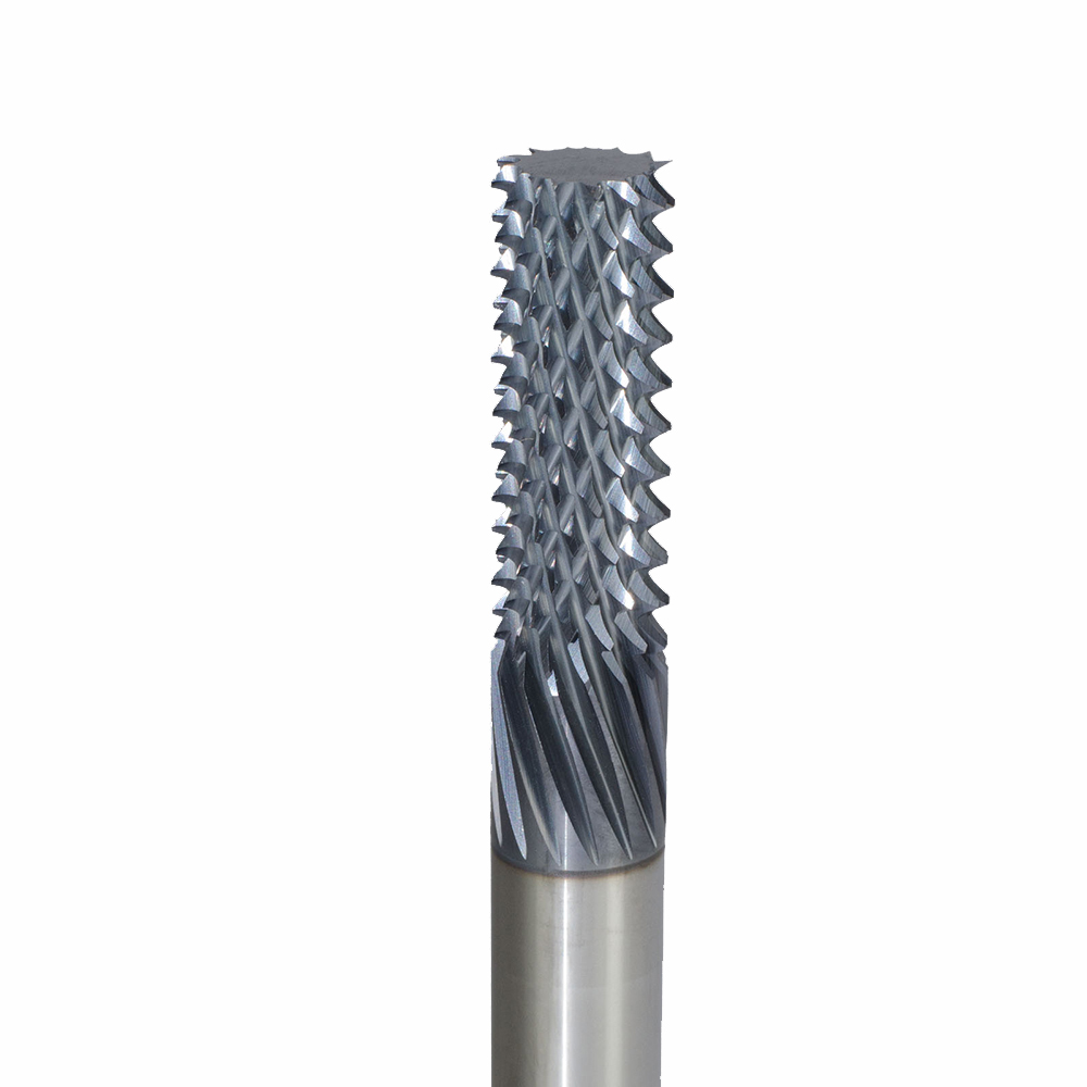 Onsrud 66-987ALTIN Solid Carbide router MULTIFL 10.00 mm x 25.00 mm x 75.00 mm OAL For Composite, Fiberglass, 10.00 mm Shank, ESG Coated