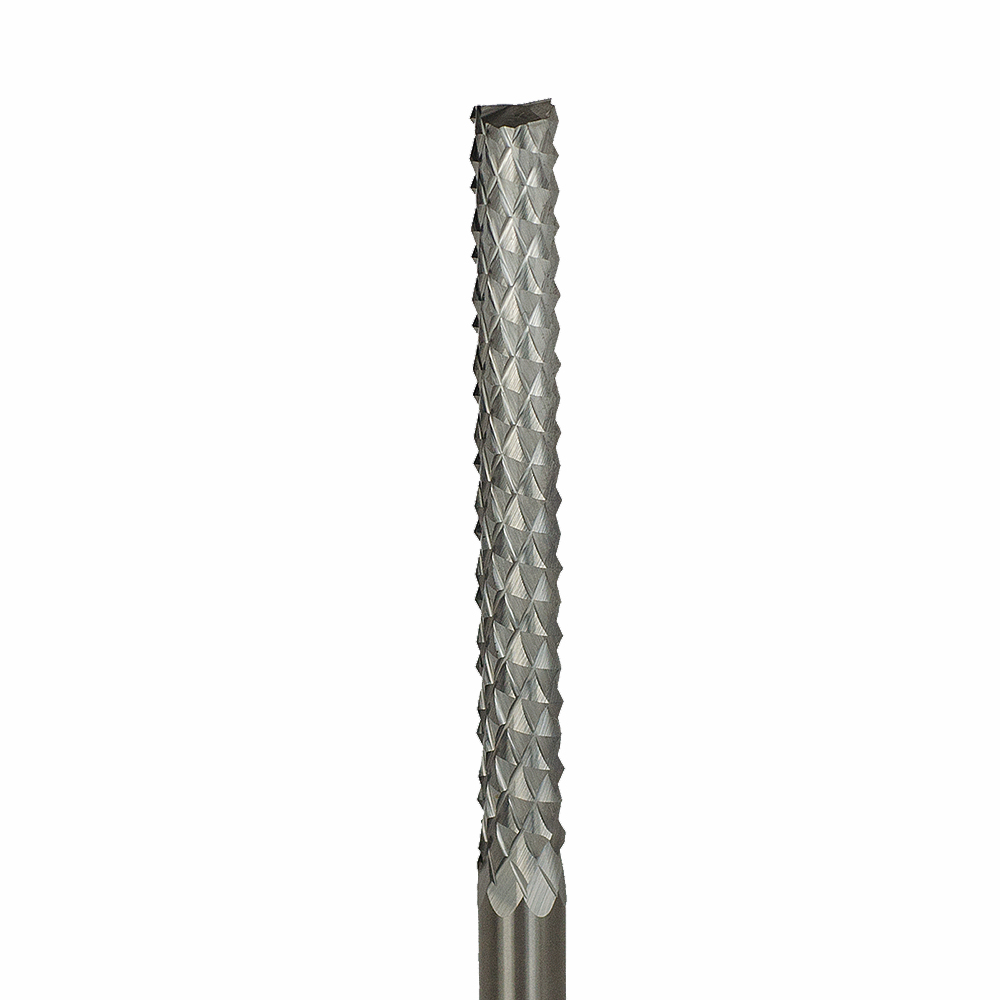 Onsrud 67-017 Solid Carbide router 7/9FL 1/4 x 2-1/8 x 4 OAL For Fiberglass, Composites, 1/4 Shank