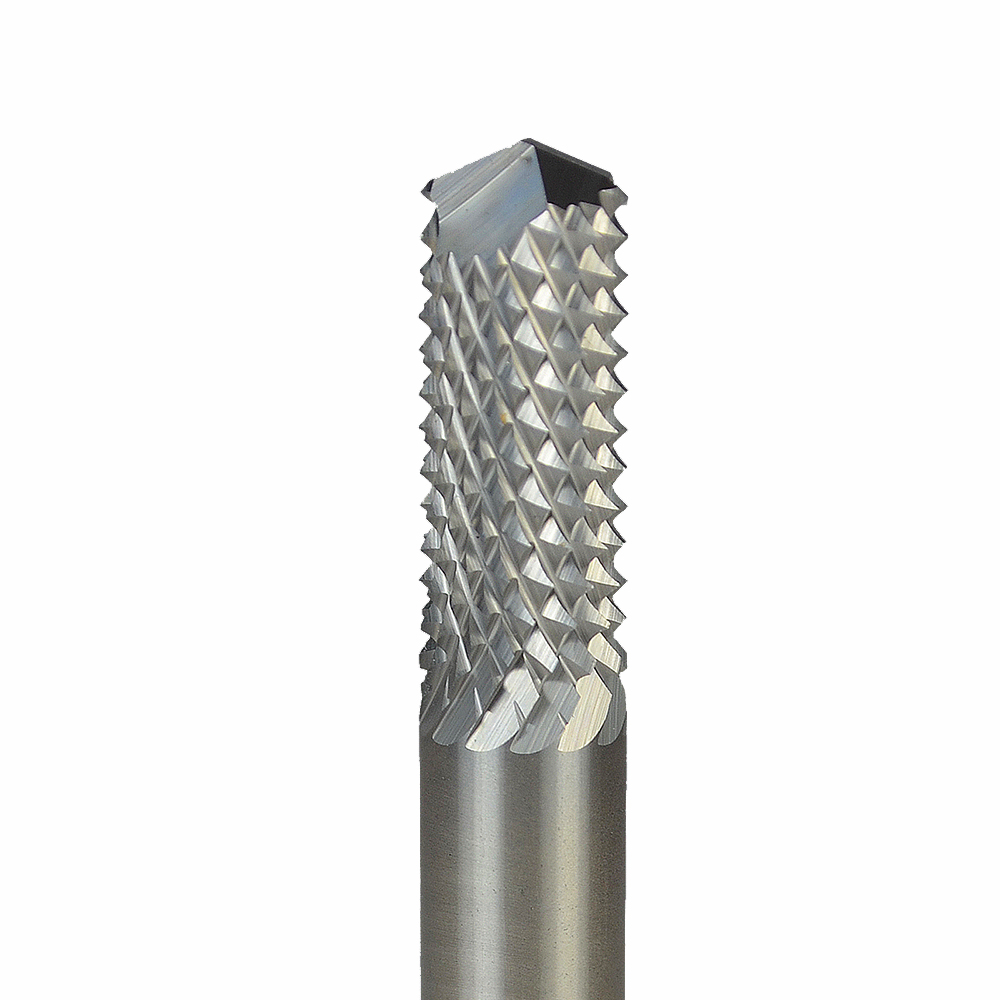 Onsrud 67-120 Solid Carbide router 14/16FL 3/8 x 7/8 x 2-1/2 OAL For Fiberglass, Composites, 3/8 Shank