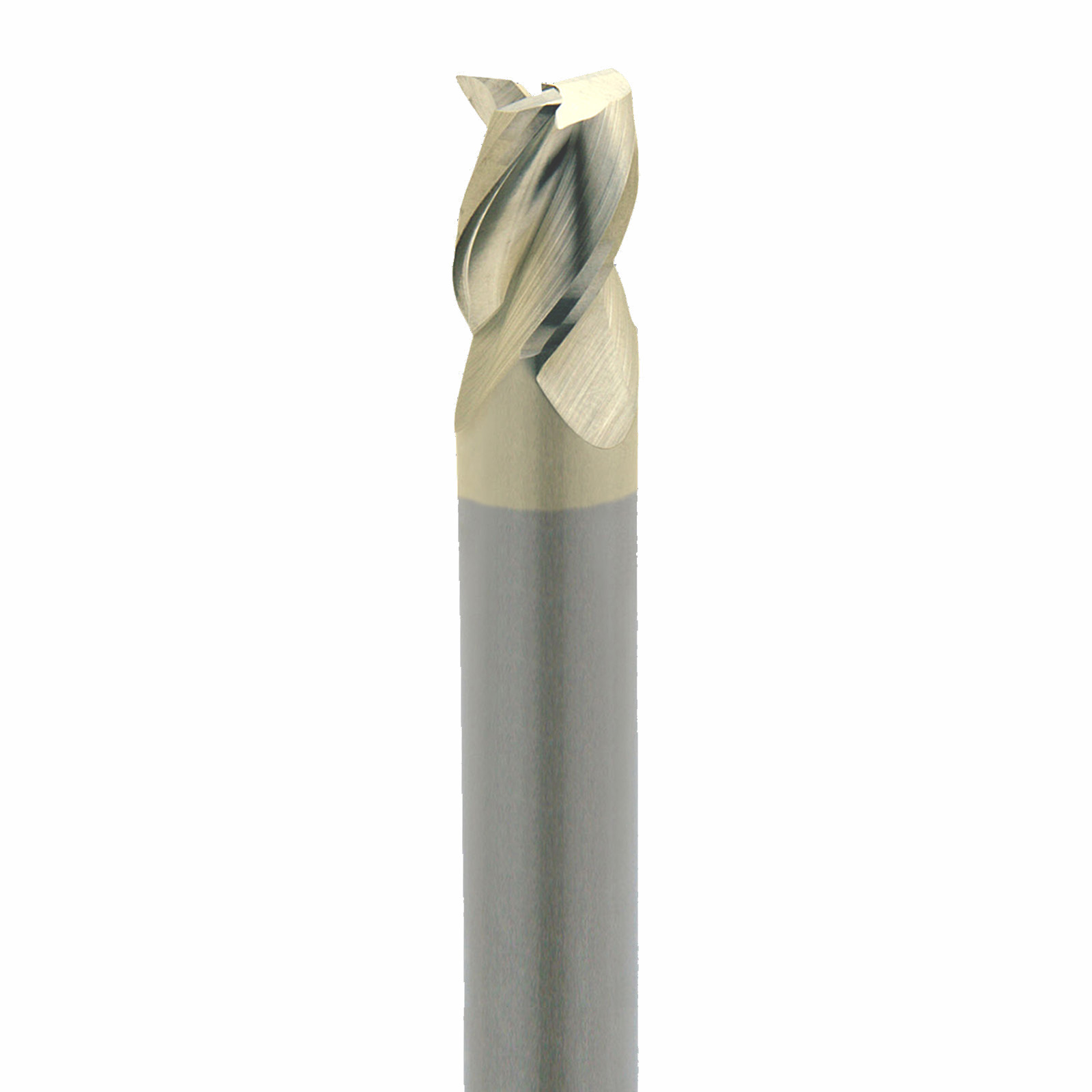 Onsrud AMC400053 Solid Carbide end mill 3FL 5/16 x 9/16 x 2-1/2 OAL 0.015 CR For ISO N Non-Ferrous, Aluminum, Brass, Bronze, Copper, 5/16 Shank, ZrN Coated