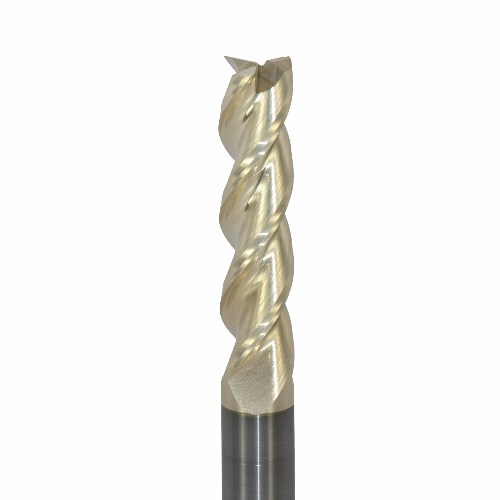 Onsrud AMC400081 Solid Carbide end mill 3FL 5/16 x 1-1/4 x 3 OAL Square CR For ISO N Non-Ferrous, Aluminum, Brass, Bronze, Copper, 5/16 Shank, ZrN Coated