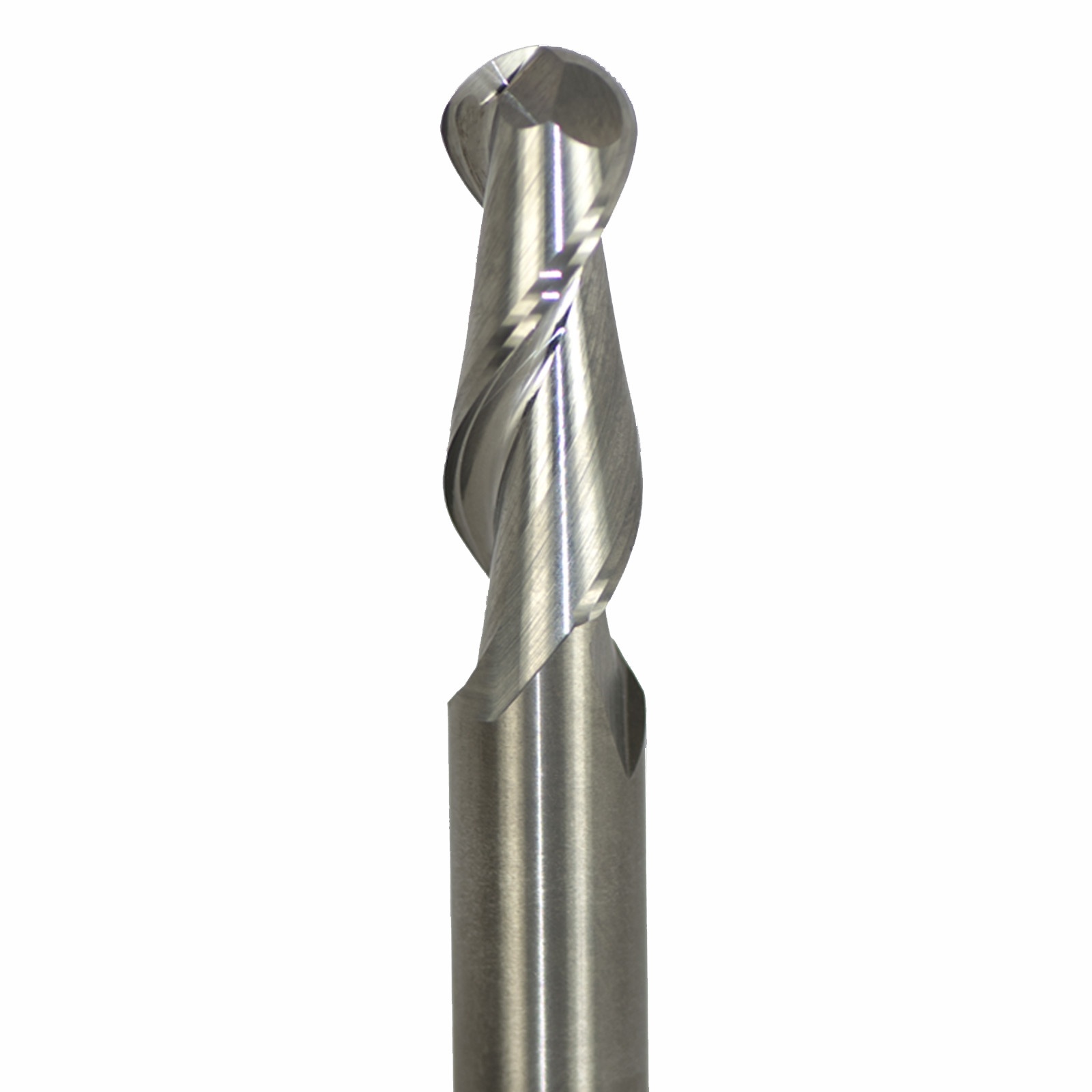 Onsrud AMC700888 Solid Carbide end mill 2FL 3/8 x 1/1 x 2-1/2 OAL Ball CR For ISO N Non-Ferrous, Aluminum, Brass, Bronze, Copper, 3/8 Shank, N/A Coated