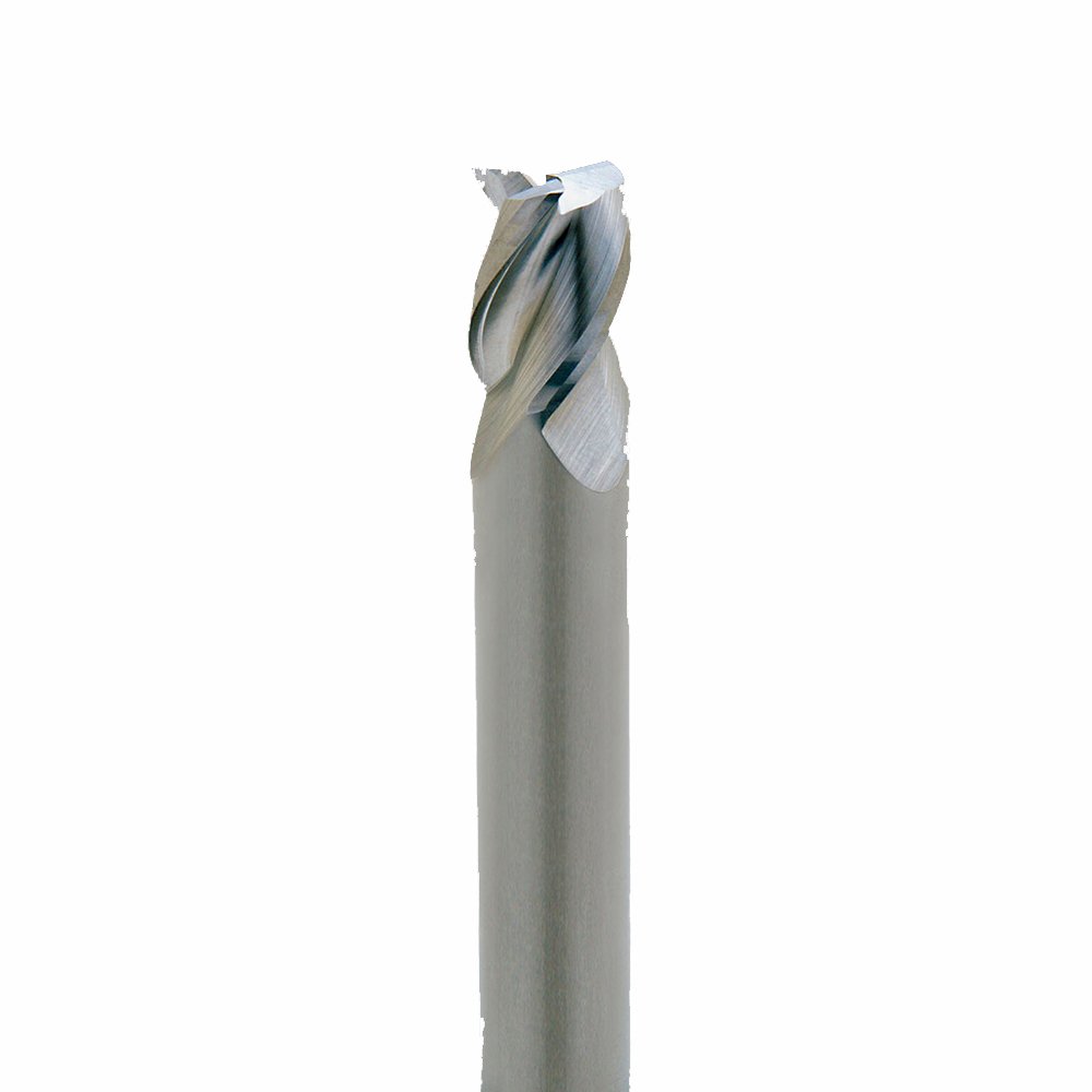 Onsrud AMC703602 Solid Carbide end mill 3FL 1/1 x 1-1/4 x 4 OAL Square CR For ISO N Non-Ferrous, Aluminum, Brass, Bronze, Copper, 1/1 Shank, N/A Coated