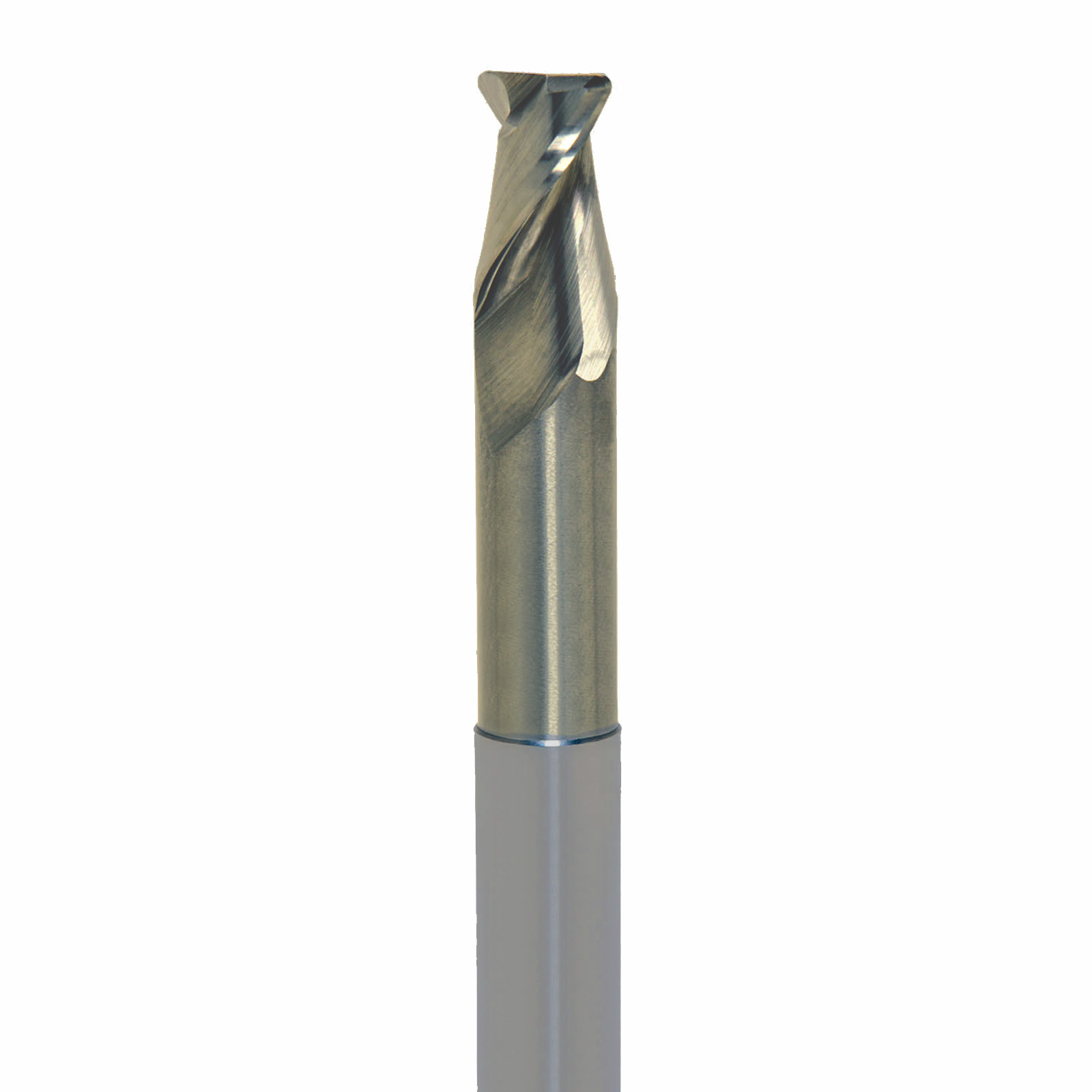 Onsrud AMC706203 Solid Carbide end mill 2FL 3/8 x 1/2 x 4 OAL Square CR For ISO N Non-Ferrous, Aluminum, Brass, Bronze, Copper, 3/8 Shank, ZrN Coated