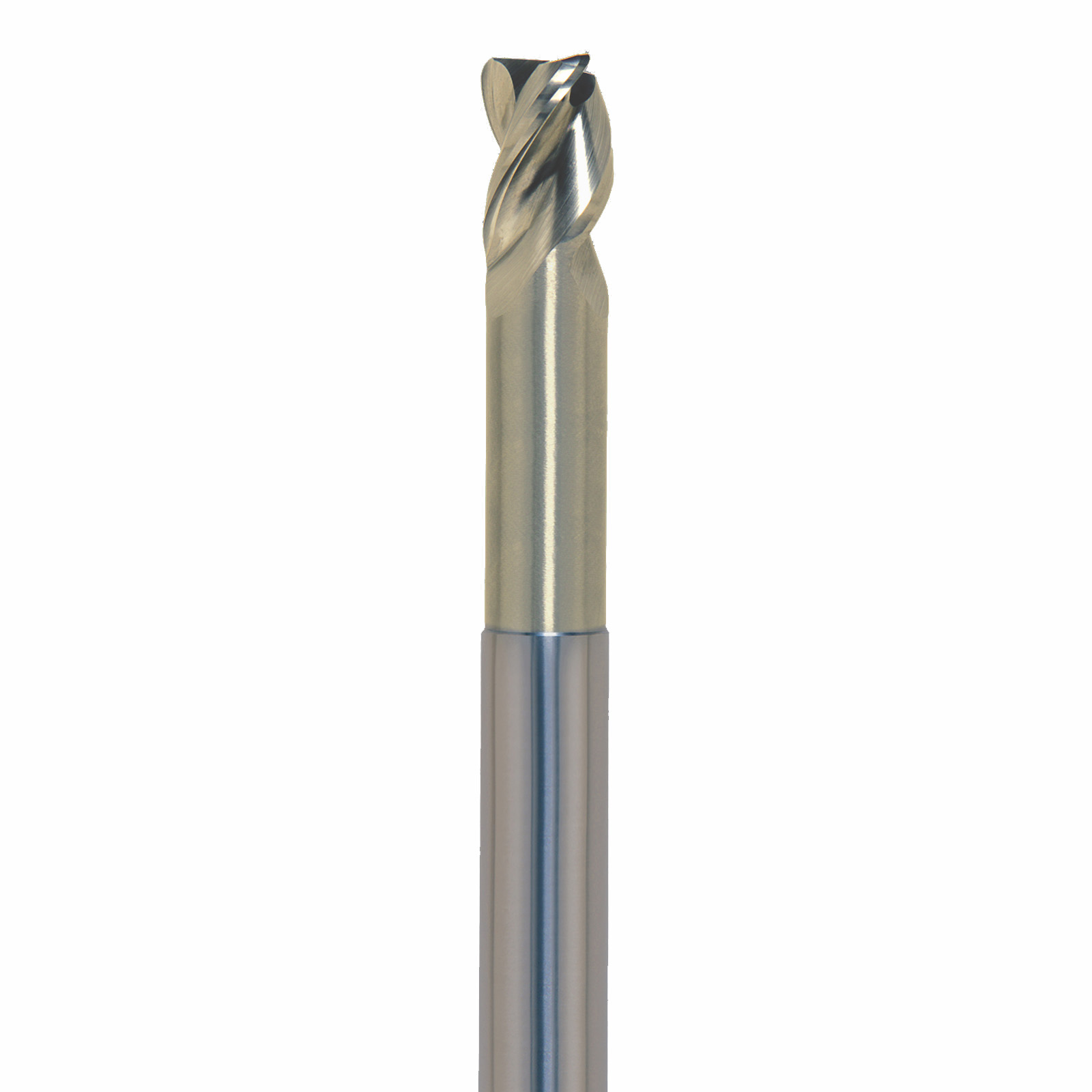 Onsrud AMC709119 Solid Carbide end mill 3FL 1/4 x 3/8 x 4 OAL 0.090 CR For ISO N Non-Ferrous, Aluminum, Brass, Bronze, Copper, 1/4 Shank, ZrN Coated