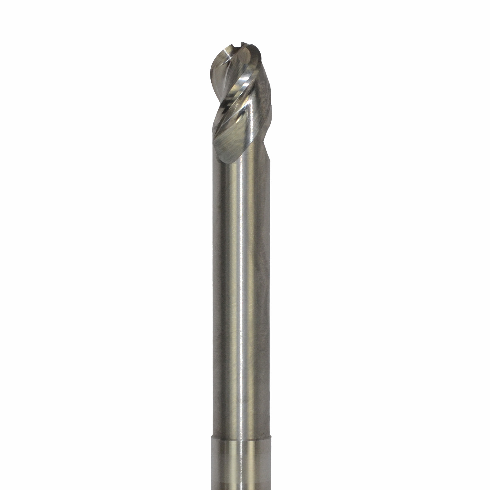 Onsrud AMC709788 Solid Carbide end mill 3FL 1/4 x 3/8 x 4 OAL Ball CR For ISO N Non-Ferrous, Aluminum, Brass, Bronze, Copper, 1/4 Shank, N/A Coated