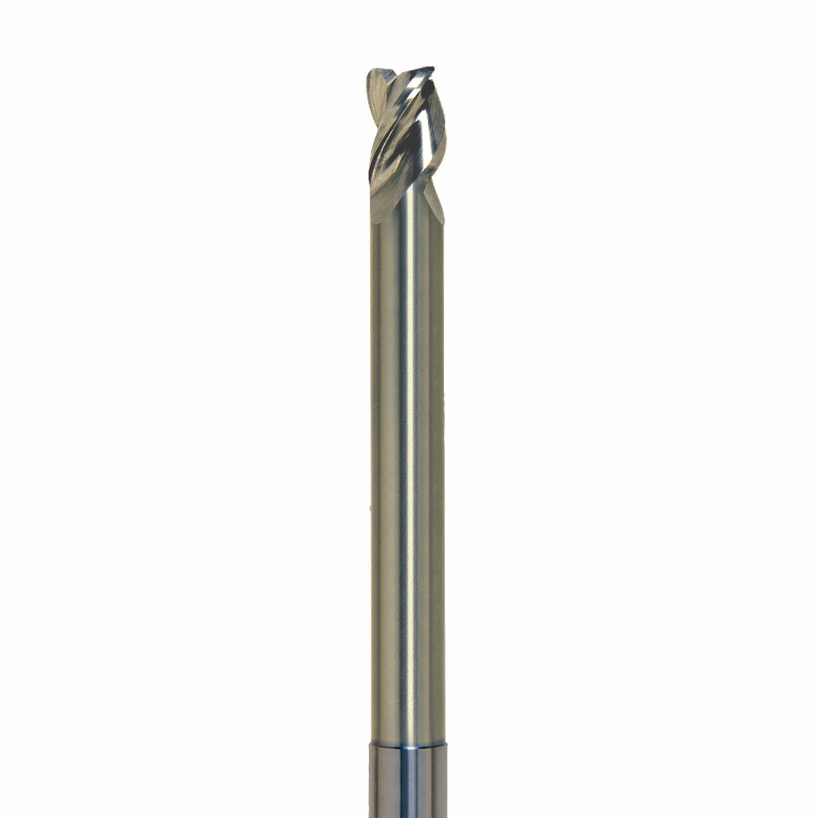 Onsrud AMC710407 Solid Carbide end mill 3FL 1/4 x 3/8 x 4 OAL 0.015 CR For ISO N Non-Ferrous, Aluminum, Brass, Bronze, Copper, 1/4 Shank, ZrN Coated