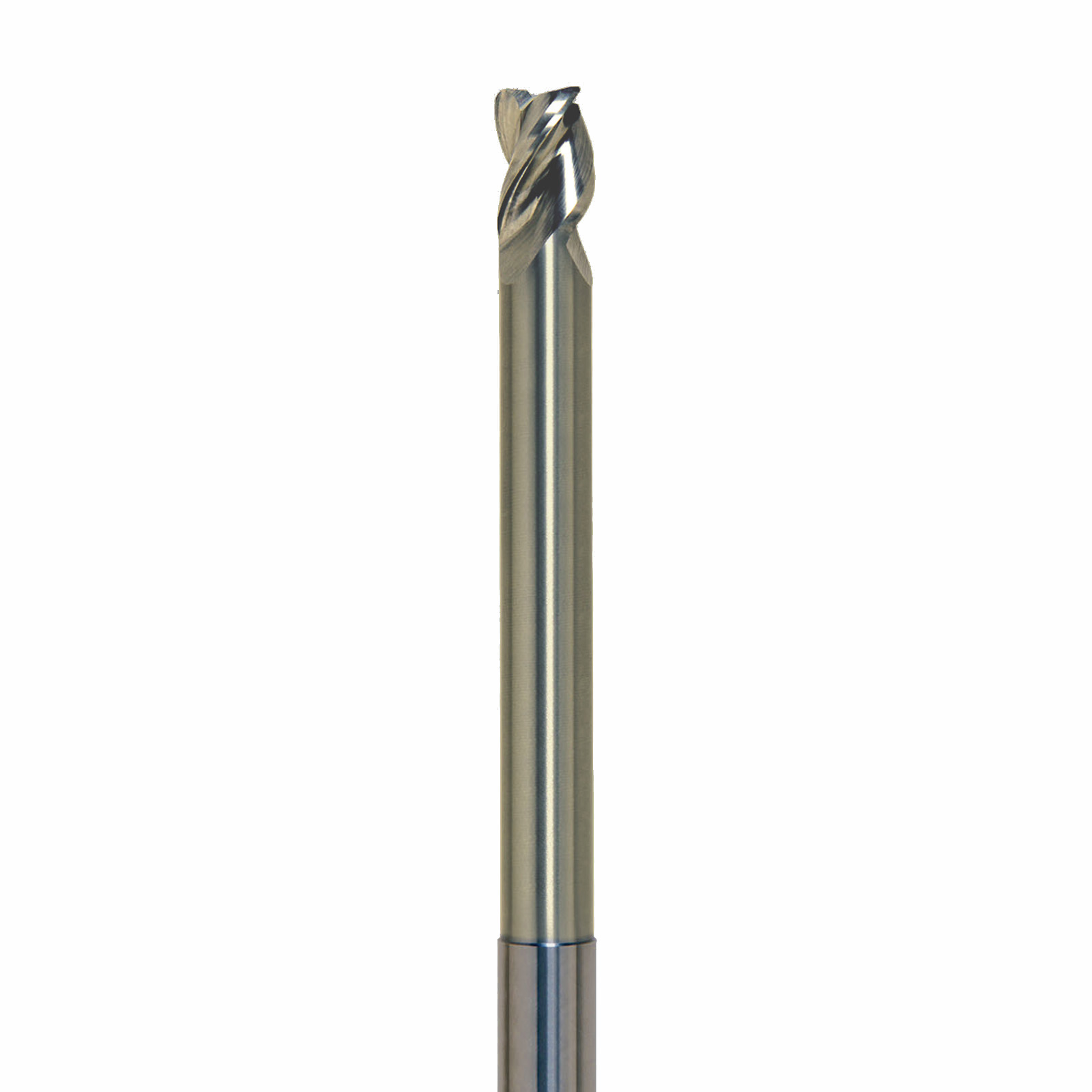 Onsrud AMC710415 Solid Carbide end mill 3FL 1/4 x 3/8 x 4 OAL 0.060 CR For ISO N Non-Ferrous, Aluminum, Brass, Bronze, Copper, 1/4 Shank, ZrN Coated