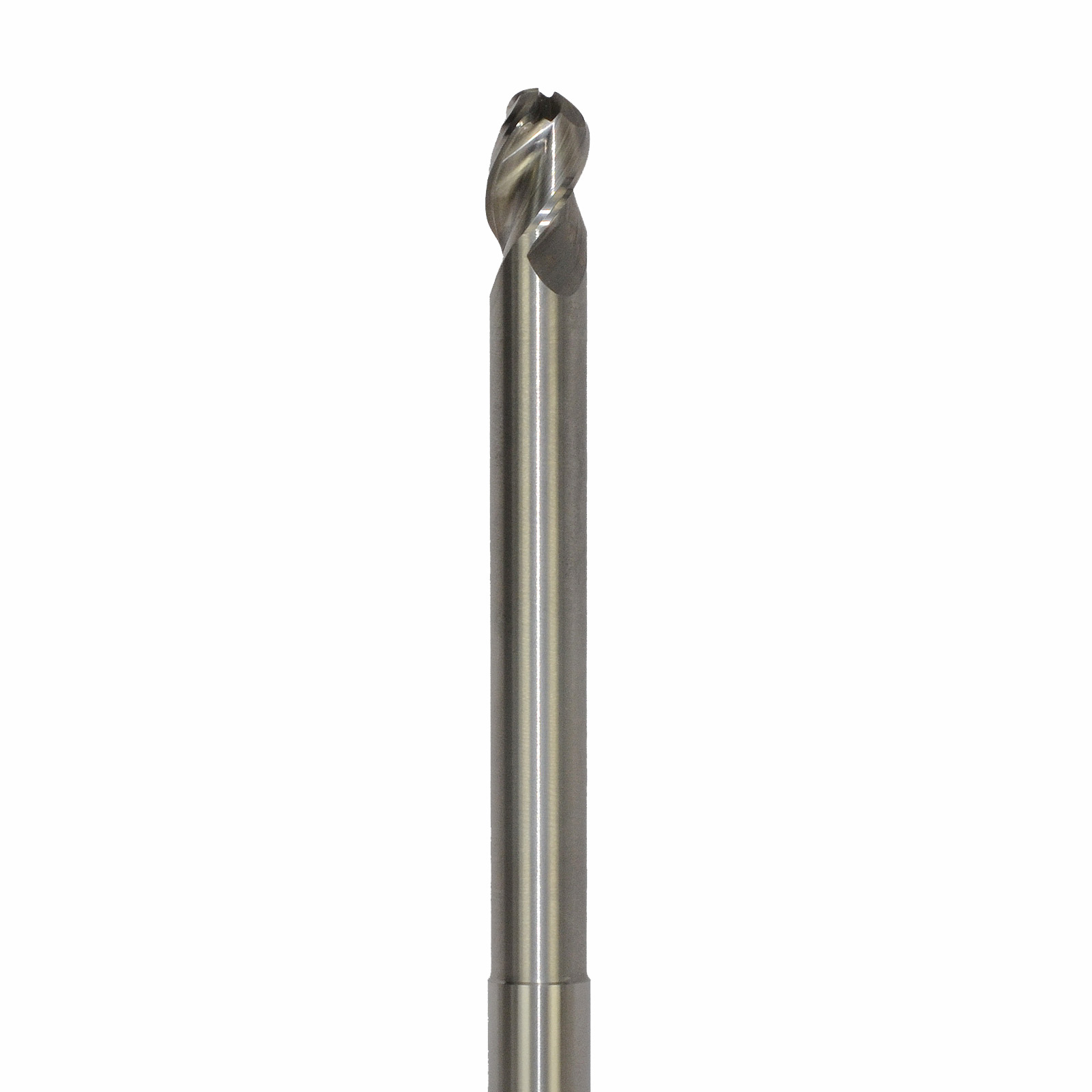 Onsrud AMC710438 Solid Carbide end mill 3FL 1/4 x 3/8 x 4 OAL Ball CR For ISO N Non-Ferrous, Aluminum, Brass, Bronze, Copper, 1/4 Shank, N/A Coated