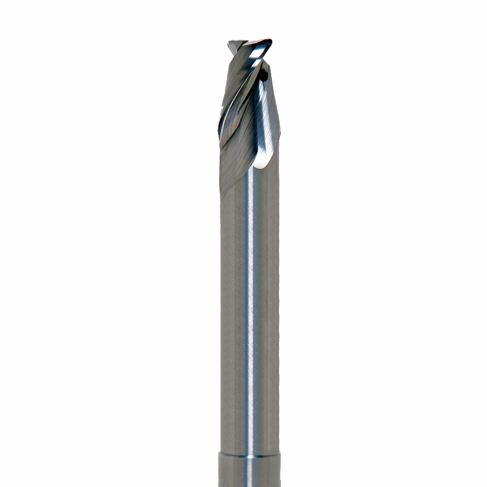 Onsrud AMC713153 Solid Carbide end mill 2FL 3/4 x 1/1 x 6 OAL Square CR For ISO N Non-Ferrous, Aluminum, Brass, Bronze, Copper, 3/4 Shank, ZrN Coated