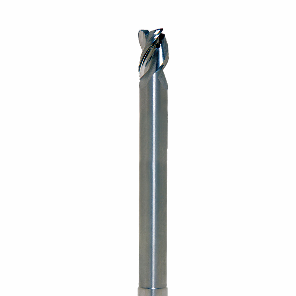Onsrud AMC716703 Solid Carbide end mill 3FL 5/8 x 3/4 x 6 OAL Square CR For ISO N Non-Ferrous, Aluminum, Brass, Bronze, Copper, 5/8 Shank, ZrN Coated