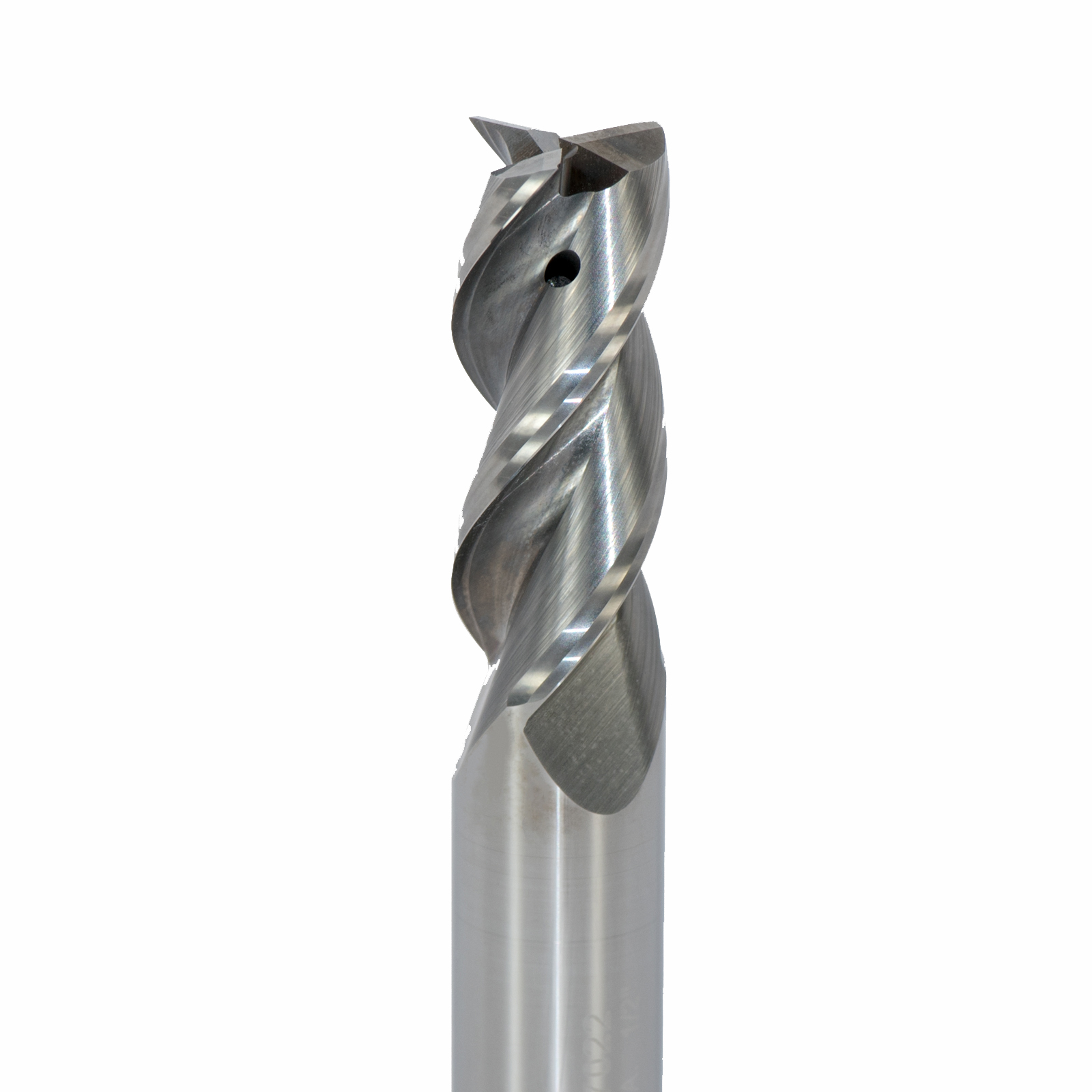 Onsrud AMC717025 Solid Carbide end mill 3FL 1/2 x 1-1/4 x 3 OAL 0.015 CR For ISO N Non-Ferrous, Aluminum, Brass, Bronze, Copper, 1/2 Shank, ZrN Coated