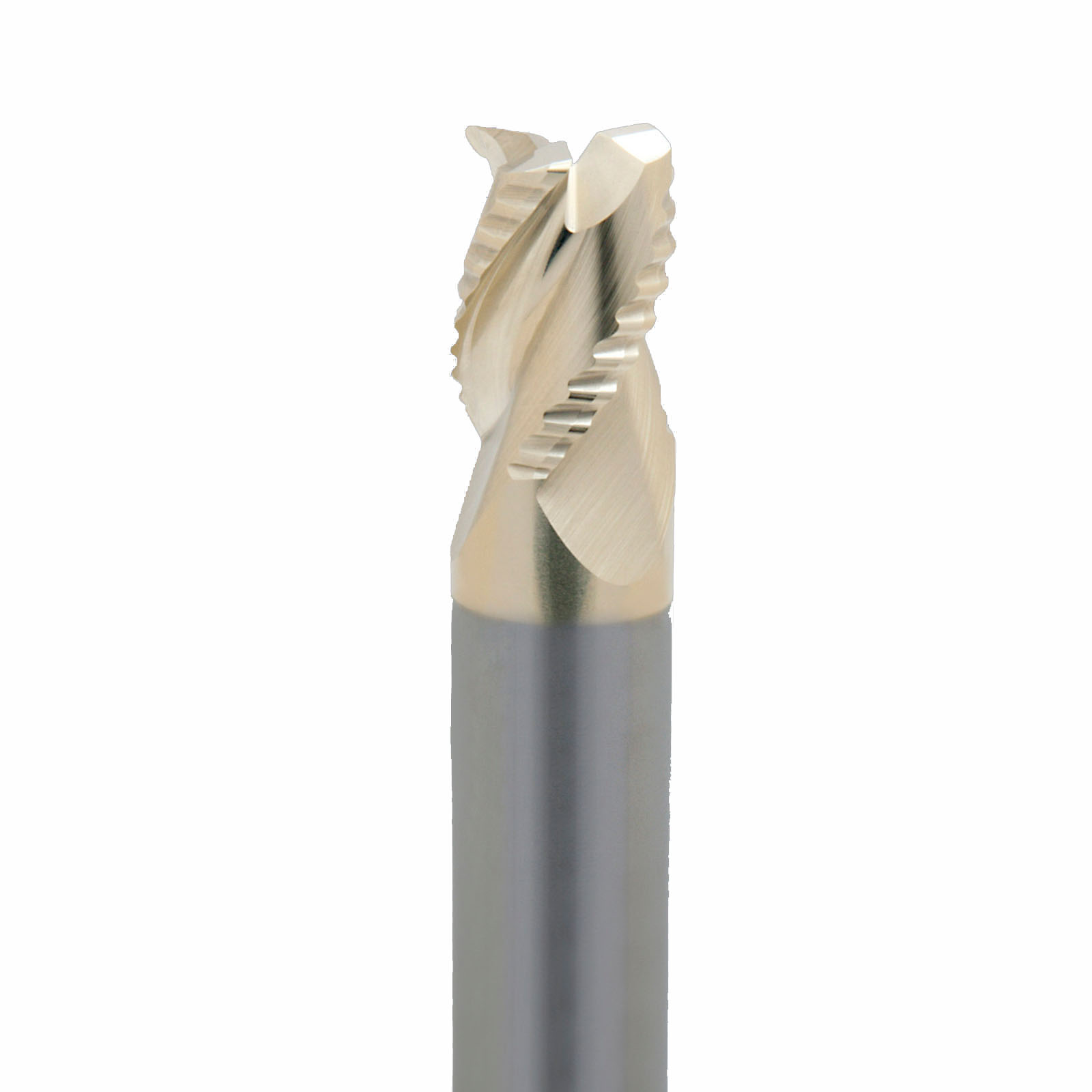 Onsrud AMC800217 Solid Carbide end mill 3FL 3/4 x 1/1 x 4 OAL 0.030 CR For ISO N Non-Ferrous, Aluminum, Brass, Bronze, Copper, 3/4 Shank, ZrN Coated