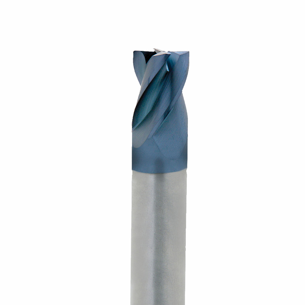 Onsrud EMC601608 Solid Carbide end mill 4FL 3/8 x 1/2 x 2 OAL Square CR For ISO S, ISO M, Titanium, Stainless Steel, 3/8 Shank, ESG Coated