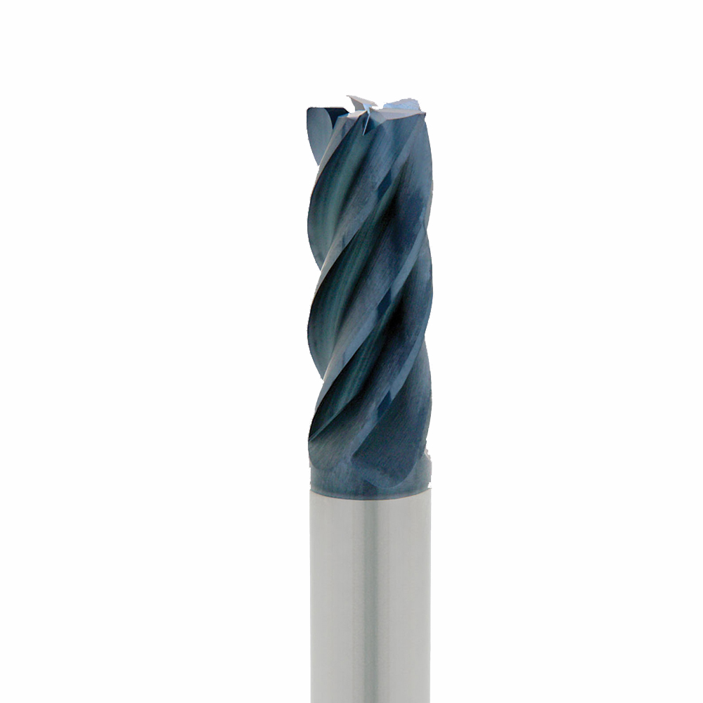 Onsrud EMC604136 Solid Carbide end mill 5FL 1/2 x 1-1/4 x 3 OAL 0.120 CR For ISO S, ISO M, Titanium, Stainless Steel, 1/2 Shank, ESG Coated
