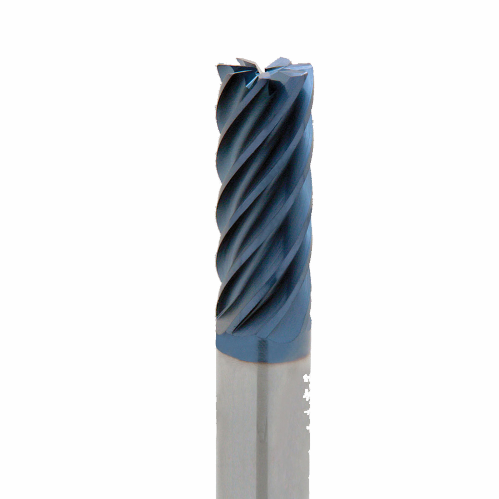 Onsrud EMC700123 Solid Carbide end mill 7FL 5/8 x 1-5/8 x 3-1/2 OAL 0.030 CR For ISO S, ISO M, Titanium, Stainless Steel, 5/8 Shank, ESG Coated